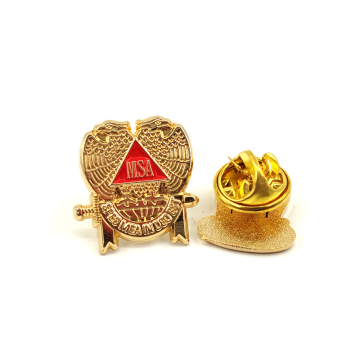 Freemasonry Scottish Rite 32nd & 33rd Degree MSA Lapel Pin: Symbol of Initiation and Membership