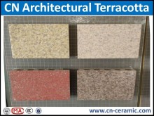 Outdoor tile architectural facade terracotta wall