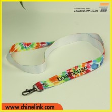 Heat transfer printing 2.0*90cm name brand lanyard china wholesale