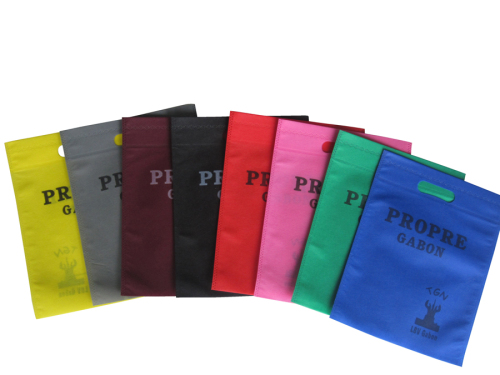 Cheap Price Non Woven Die Cut Bag (KX-M012)