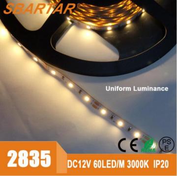 Hot sale 0.2w Epistar CE ROHS high lumens 2835 led smd chips ultra thin led strip