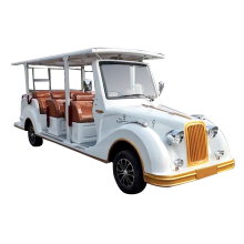 Vintage 11-Seater Electric Golf Carts for Tourist and Sightseeing