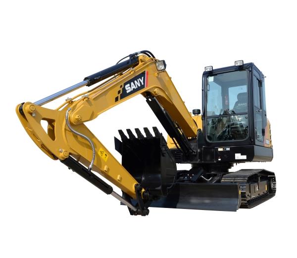 SANY SY60C Excavator Backhoe Excavator Kecil