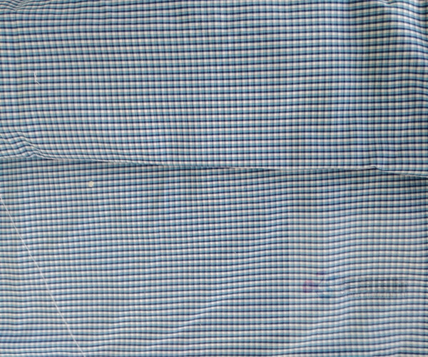 New Plain Woven 100% Cotton Checked Fabric