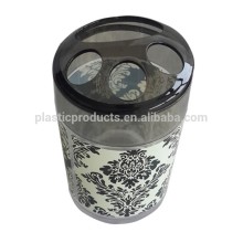 Novel bathroom plastic toothbrush holder