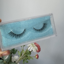 Wholesale Faux Cil Clear Band Human Hair Strip Lashes