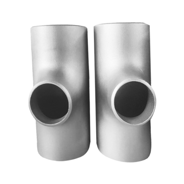 Custom Titanium Tee Pipe Fittings with ASTM Certification