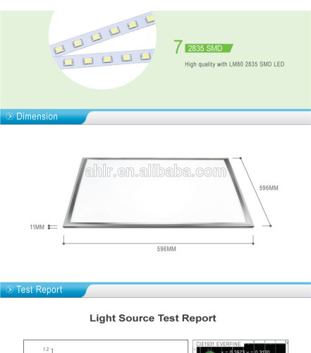 2014 new led panel light 60*120cm cheap price made in china