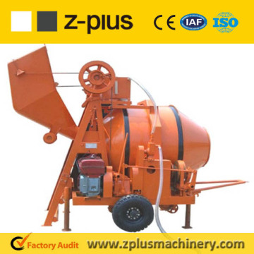 International certificated JZR350W rope diesel engine cement mixer