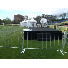 Powder painted Moveable Steel Crowd Control Barrier