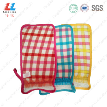 Delicate sponge bathing gloves tools