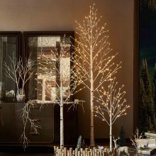 Wholesale Outdoor Indoor Christmas Tree Light Decoration - Warm White Birch Grove LED Lights