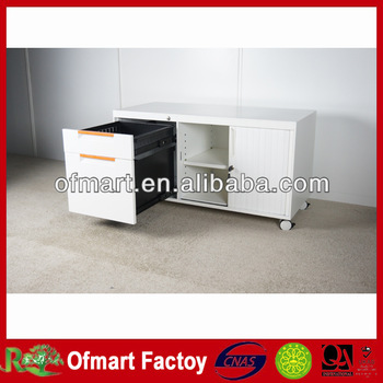 Roller Shutter Door Filing Cabinet with Casters