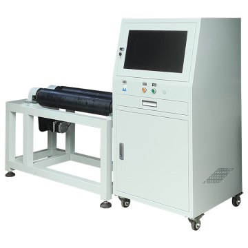 Automatic lifting LNG cylinder rotary marking machine