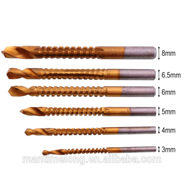 6Pcs hss drill bit hss drill hss twist drill