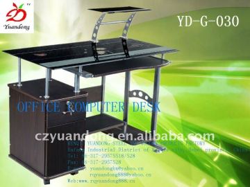 Wood computer table models