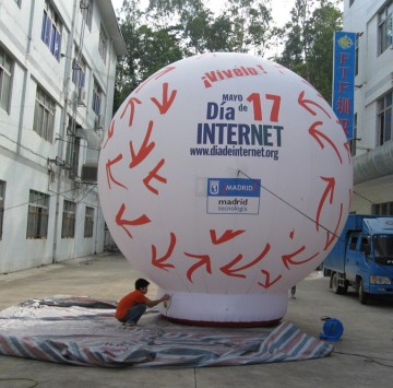Advertising inflatable ground ballon