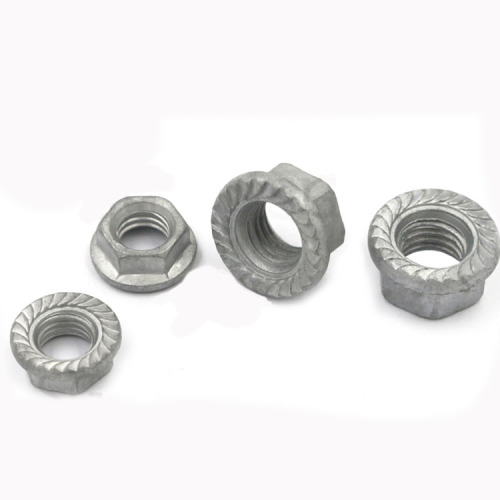 Porcas de flange hexagonais galvanizadas por imersão a quente DIN6923