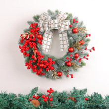 Maylos Christmas Red Berry Wreath Decoration