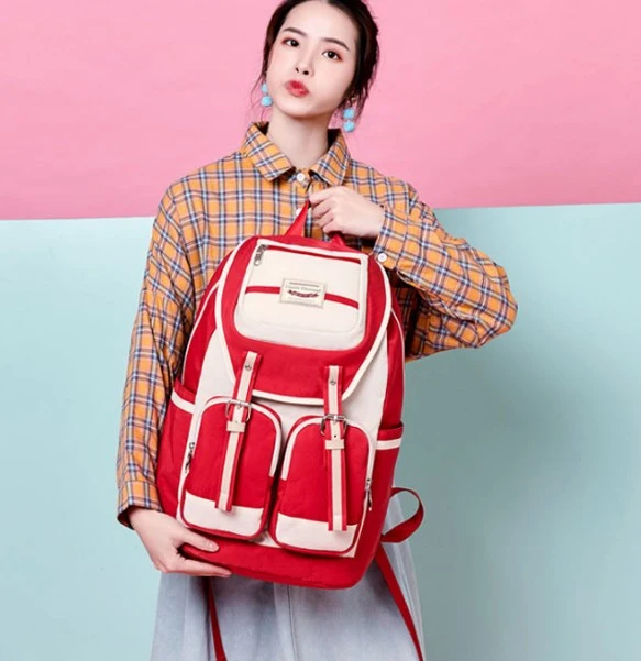 Fashion Custom New Design Student Backpack School Bag