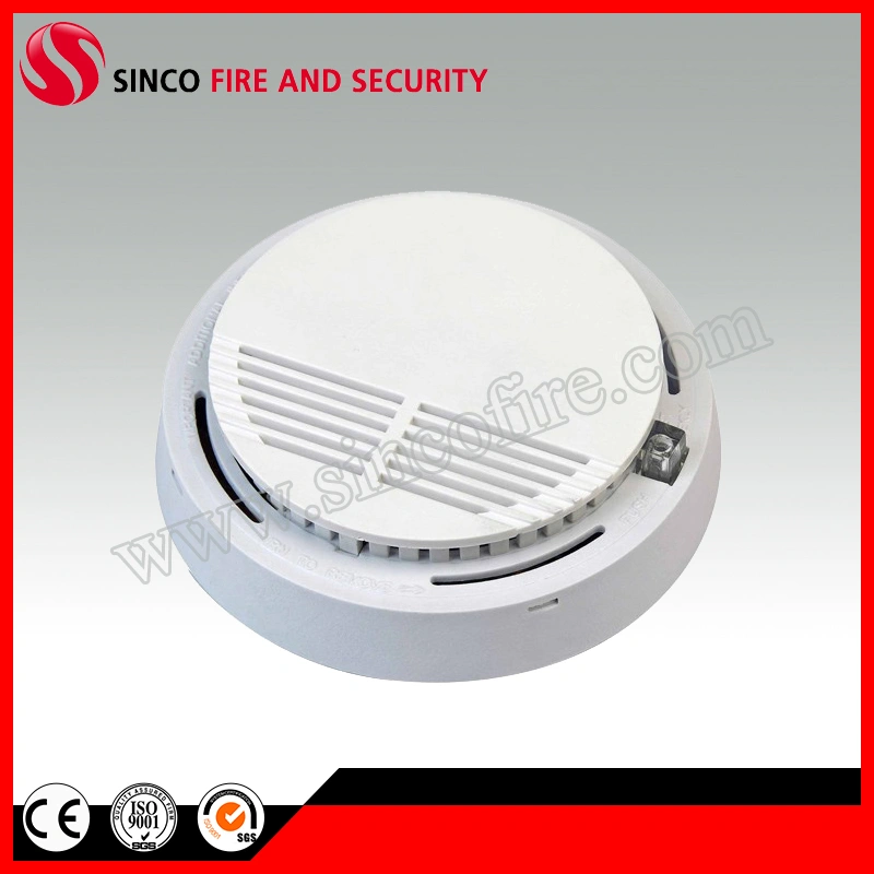 Battery Operated Fire Alarm System Stand Alone Smoke Detector Optical