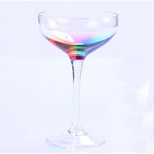 Wholesale Slanted Crystal Luster Sets Of Glasses