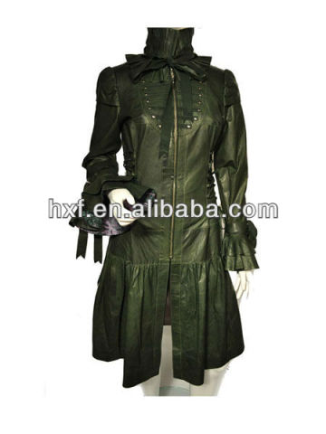 ladies leather dresses