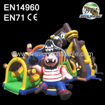 Inflatable Pirate Obstacle Course 