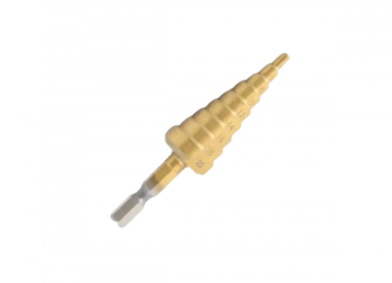 Straight Slot Spiral Step Drill Bit