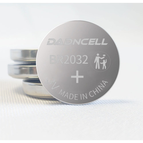 DADNCELL Button Bettery 3V BR2032A Lithium Fluoride Carbon Cells Untuk Marine Rescue Equipment Kunci Mobil dan Mainan