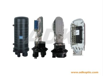 Vertical Fiber Optic Splice Closure