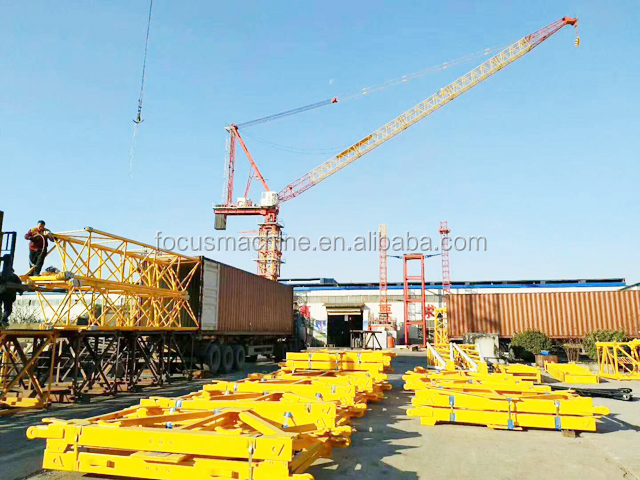prices of 4 ton tower crane QTZ40 inner climbing tower crane