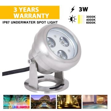 3W DMX Pool LED Underwater Light