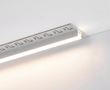 Plaster LED Profile black color Led Strip Channel