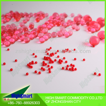 Pearl shape water rainbow crystal mud beads