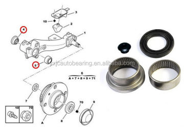 KS55904 repair kit,peugeot 206 auto part kit bearing