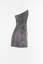 Nylon shiny jumper with short pant