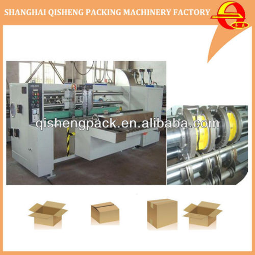 GZK-C Automatic packaging carton box slotting machine