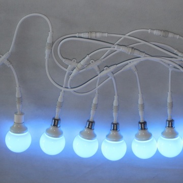Цветная светодиодная лампа DMX с регулируемой яркостью для дискотек