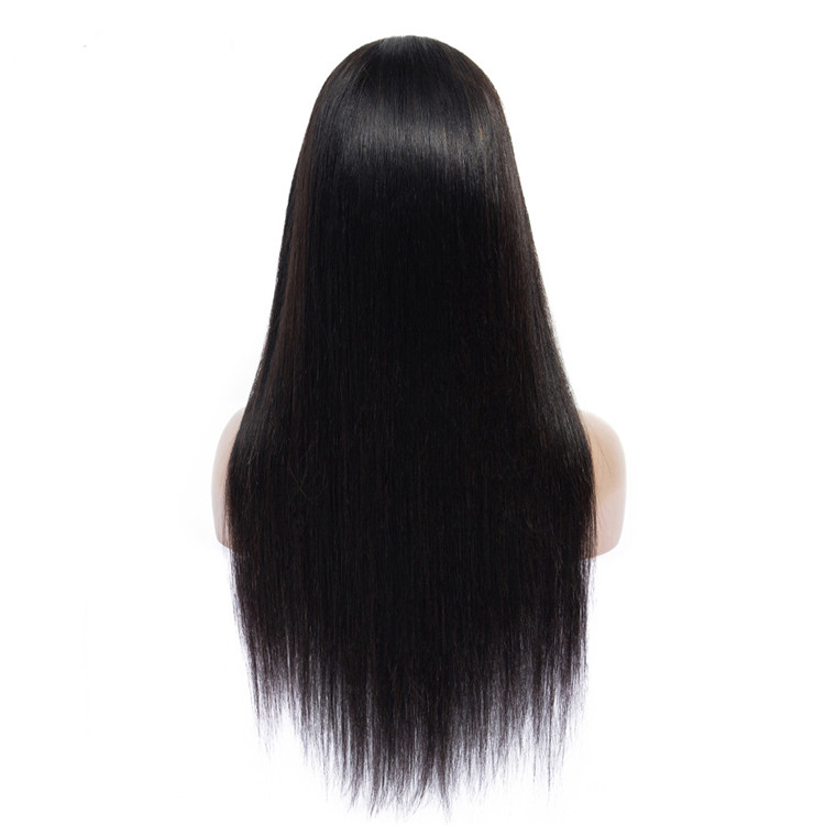 Usexy High Quality Cuticle Aligned Straight Hair Wigs No Chemical 100% Virgin Brazilian Human Hair Lace Front Wig