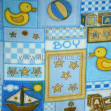 Polyester Micro Print Polar Fleece For Baby Fleece Fabric?