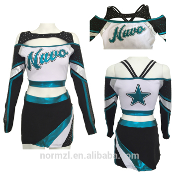 New Model Large Quantity Cheerleading Dance Uniform For Women