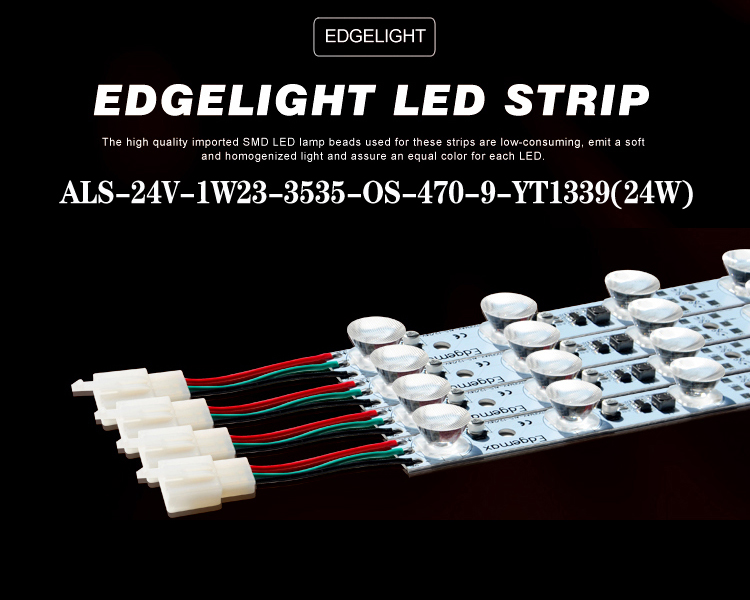 23mm width of ultra thin 24V led strip