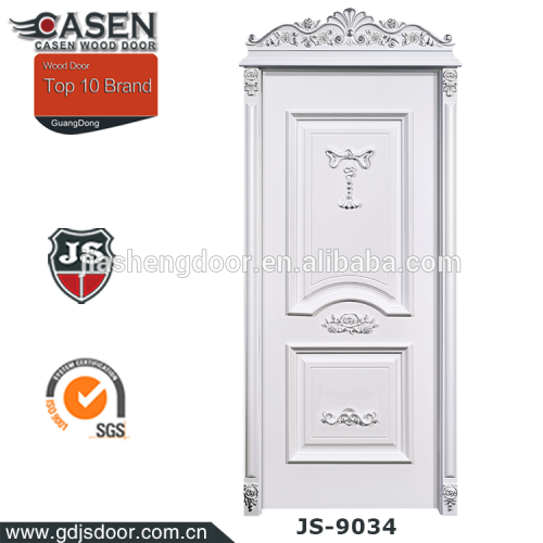 Elegant design European style interior door with flower design