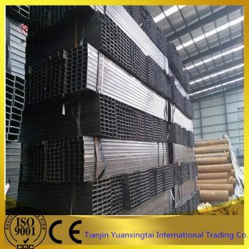 black annealing welded tube rectangular and square steel pipe