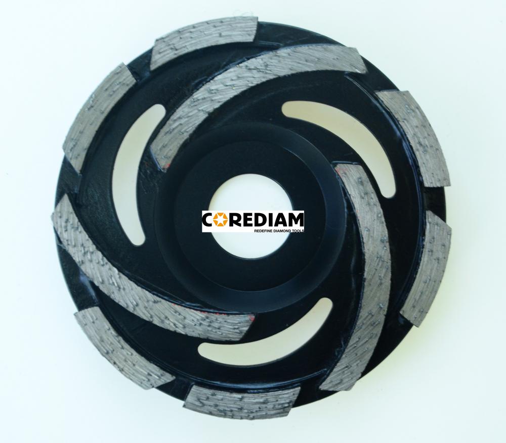 High Efficiency Cyclone Diamond Grinding Disc