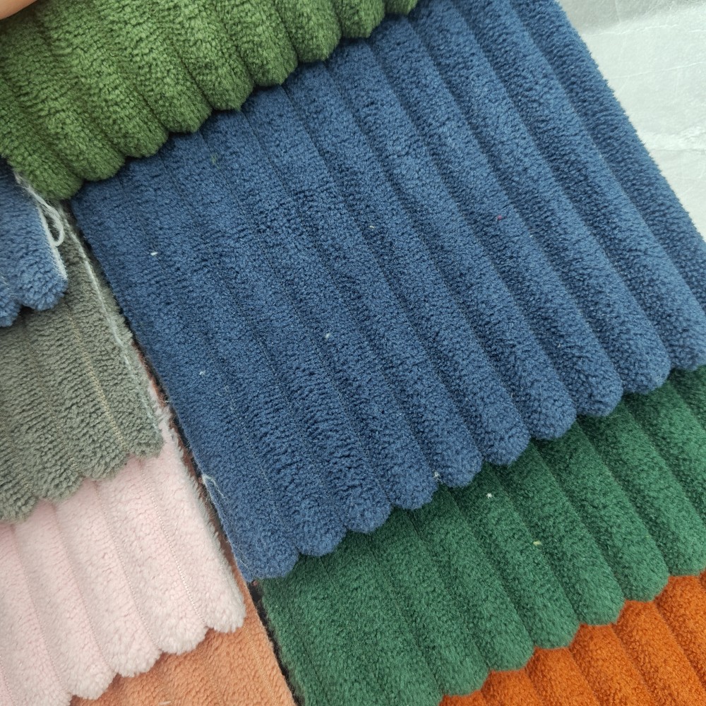 সোফা জন্য নরম কর্ডুরয় ফ্যাব্রিক Soft Corduroy Fabric for Sofa