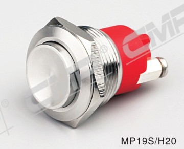 NEW 19mm Illuminated Metal Vandal resistant Push Button Switch