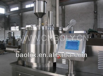 best quality high speed mixer and granulator and granule making machine