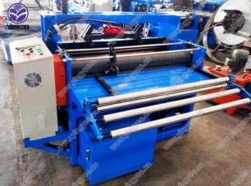 Metal plate straightening leveling machine